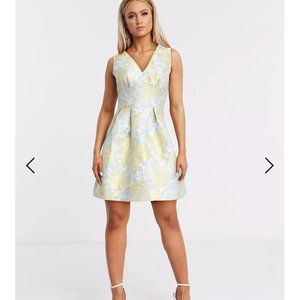 ASOS Chi Chi London Mini Dress Textured Jacquard (Brand New/Never Worn) NWT